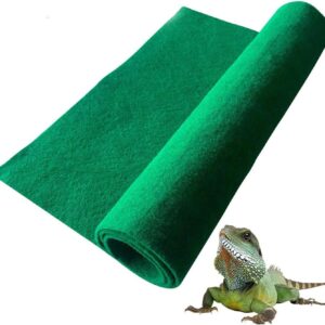 Reptile Carpet Terrarium Liner with Lizard Cage Liner Heat Mat for a Safe and Comfortable Habitat