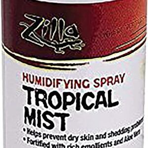 Close-up view of a humidity spray bottle with a fine mist, ideal for plants and skincare
